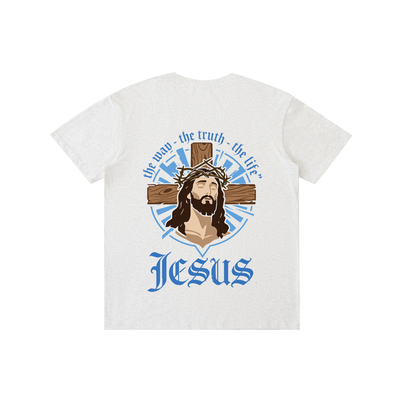 Pure Cotton JESUS T-Shirt