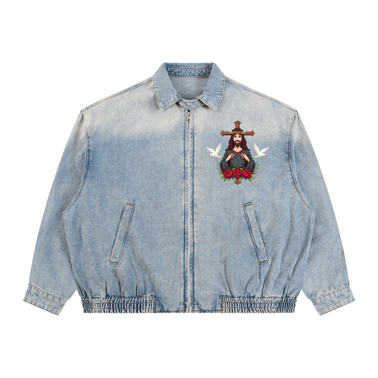 Vintage Wash MILLY ROCK Denim Jacket